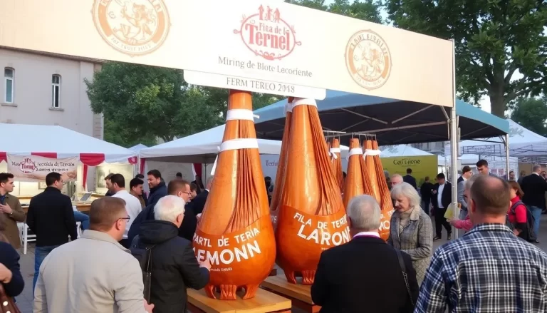 Inicio de la XXXIII Feria del Jamón de Teruel el 8 de viernes