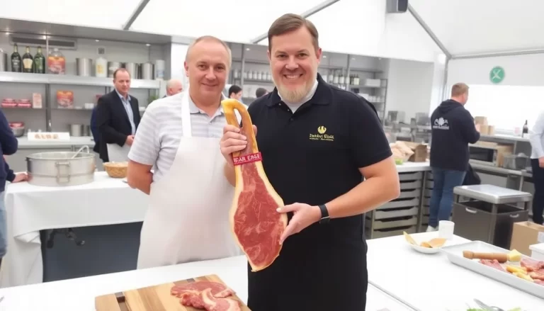 Abraham Cambres se corona campeón en final de cortadores de jamón Interporc Spain