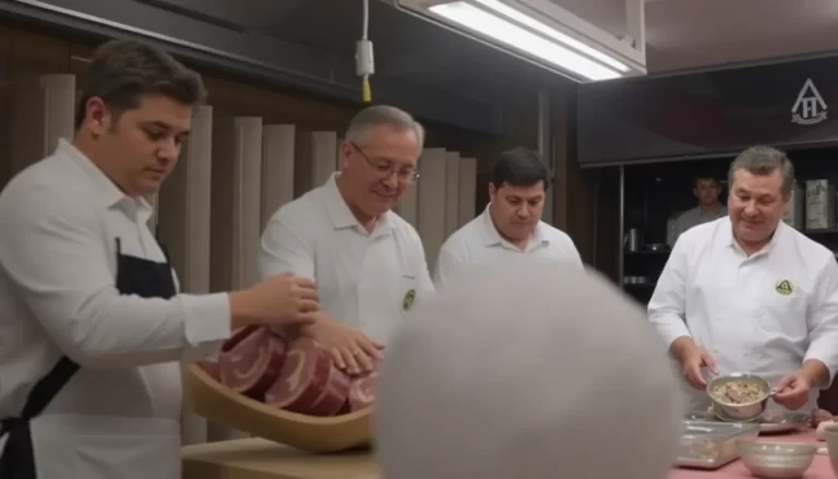 Concurso de cortadores de jamón ibérico en Azuaga