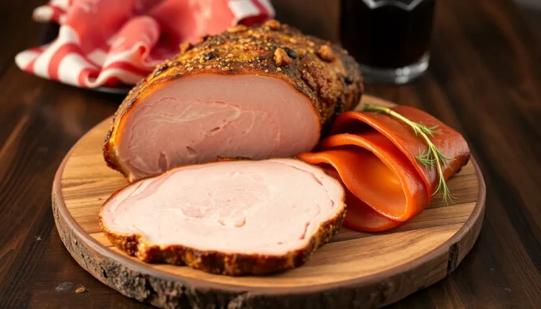 Cerdo ibérico con torta del casar y jamón ibérico