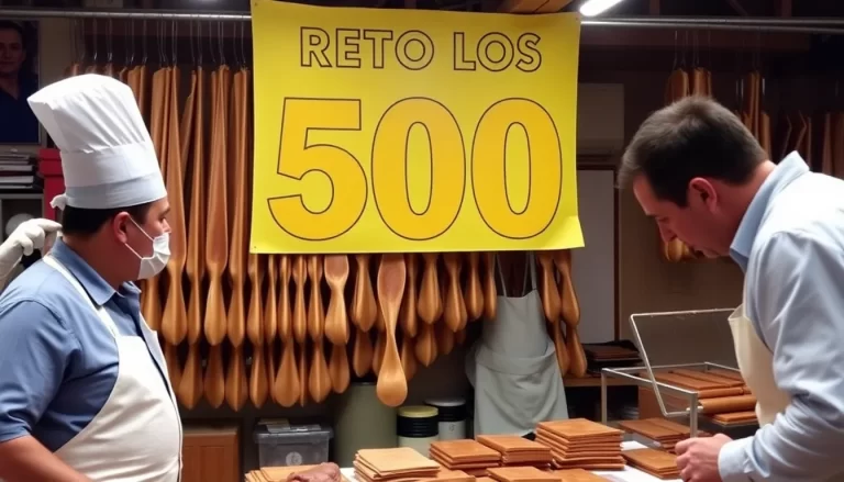 Reto de los 500, la mayor concentración de cortadores de jamón