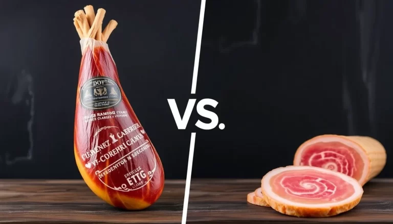 Diferencias entre jamón DOP de Teruel y jamón serrano ETG