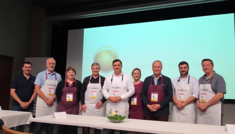 Participantes del IV Concurso de Cortadores de Jamón Monroyo 2018