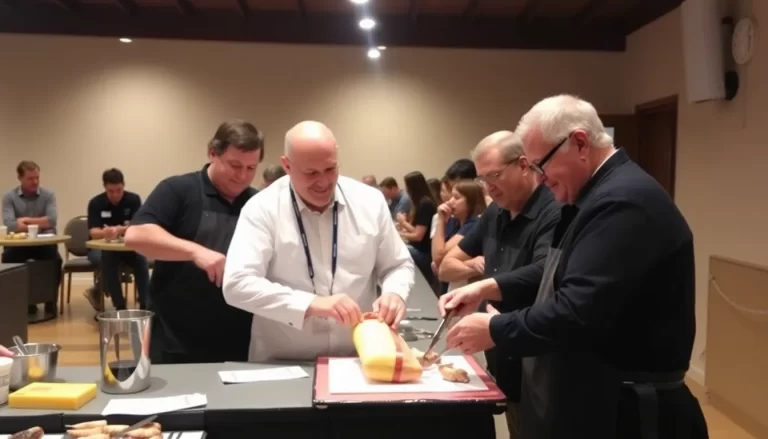 Tercer concurso de cortadores de jamón en Castellón