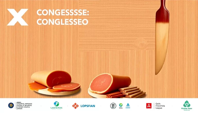 Programa preliminar del X Congreso Mundial del Jamón