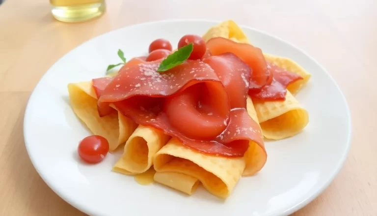 Crepes con jamón ibérico deliciosos y fáciles de preparar