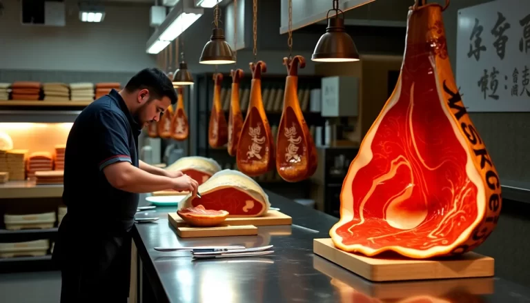 Concurso de cortadores de jamón ibérico en Japón 2023