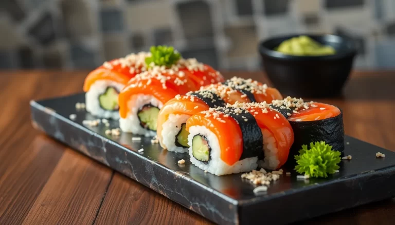 Variedades de sushi que debes conocer
